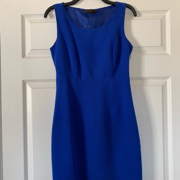 Royal Blue Shift Dress - Picture 1 of 4